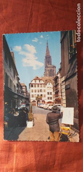 Postkarten: FRANCIA-V53-CIRCULADA-STRASBOURG