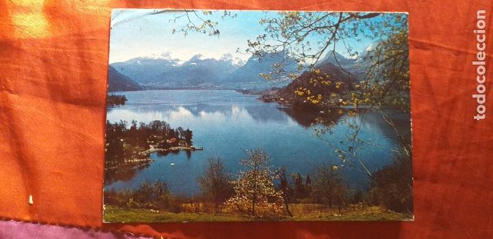 Postkarten: FRANCIA-V53-CIRCULADA-LAC D'ANNECY-TALLOIRES