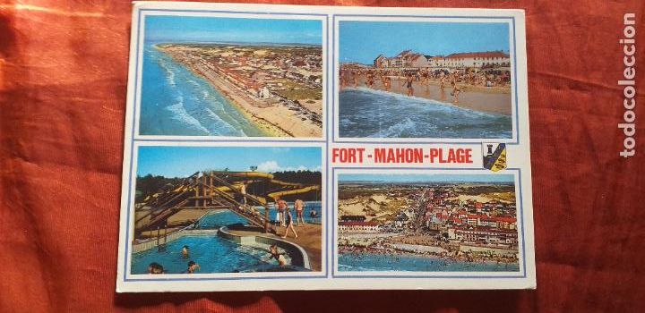 Postkarten: FRANCIA-V53-CIRCULADA-FORT-MAHON-PLAGE
