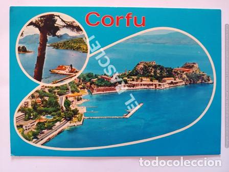 Postales: ANTIGUA POSTAL - CORFU .- CIRCULADA - - Foto 1