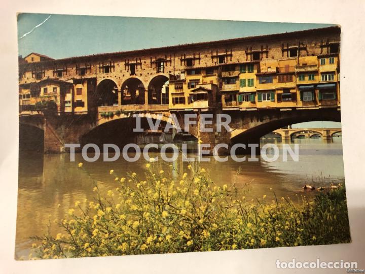 Cartoline: POSTAL PUENTE VIEJO DE FLORENCIA, ITALIA, PUENTE VECHIO, A&Ntilde;OS 70