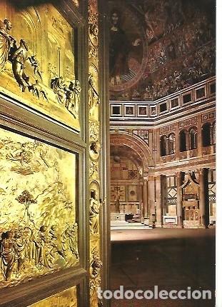 Cartoline: POSTAL A COLOR FIRENZE BATTISTERIO DI S GIOVANNI
