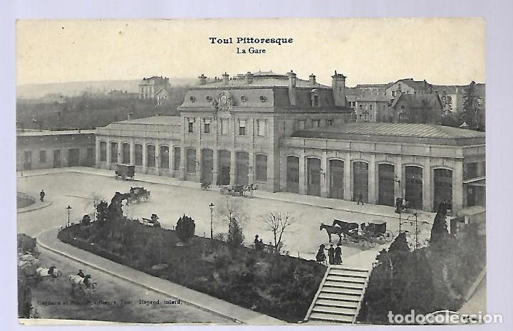Cartoline: 1R- TOUL -FRANCIA -POSTAL ANTIGUA - LA GERE (ESTACION) - CIRCULADA EL 8 - 5 - 1.915-