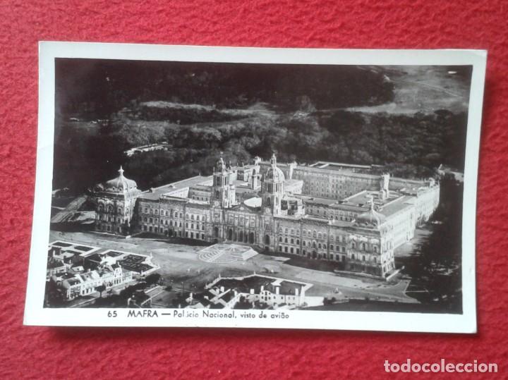Postkarten: POST CARD CARTE POSTALE PORTUGAL 65 MAFRA PALACIO PALACE NACIONAL VISTA DE AVIAO AVI&Oacute;N A&Eacute;REA, LOTY..