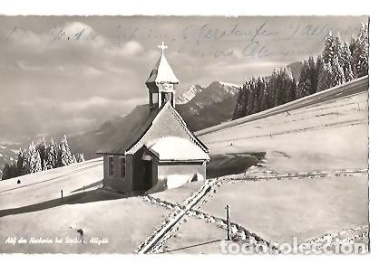 Cartoline: ANTIGUA POSTAL AUF DER HOCHWIES BEI STEIBIS I ALLGAU 1956