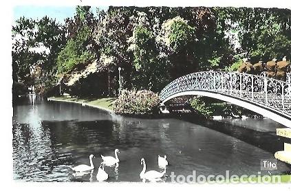 Postcards: ANTIGUA POSTAL BORDEUX 36 LA RIVIERE DU JARDIN PUBLIC 1959
