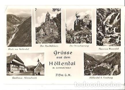 Postcards: ANTIGUA POSTAL GRUSSE AUS DEM HOLLENTAL IM SCHWARZWALD 1956