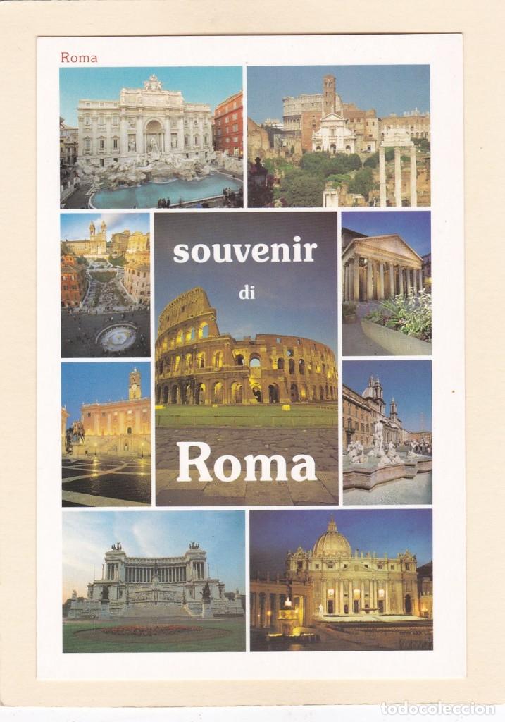 Postales: POSTAL MONUMENTOS. ROMA (ITALIA) - Foto 1