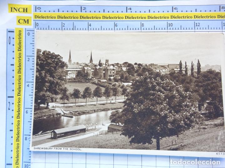 Cartes Postales: POSTAL DE REINO UNIDO GRAN BRETA&Ntilde;A. SHREWSBURY FROM THE SCHOOL. 869