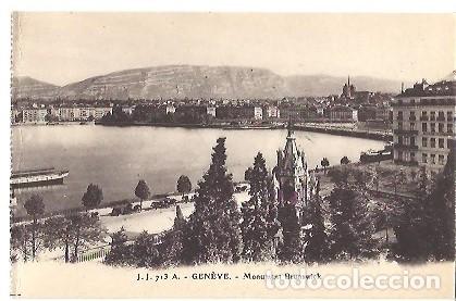 Cartoline: ANTIGUA POSTAL J J 713 A GENEVE MONUMENT BRUNSWICK