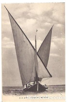 Cartoline: ANTIGUA POSTAL J J 9130 BARQUE DU LAC LEMAN