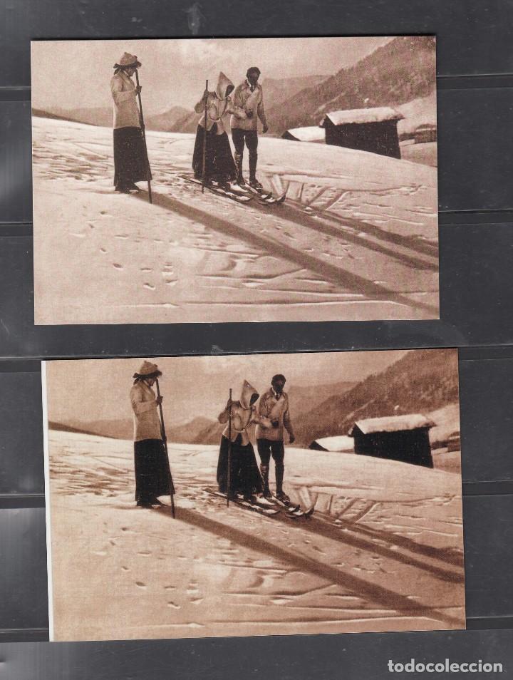 Postales: LOS DEBUTANTES ARISTO CR&Aacute;TICO DEL SKI