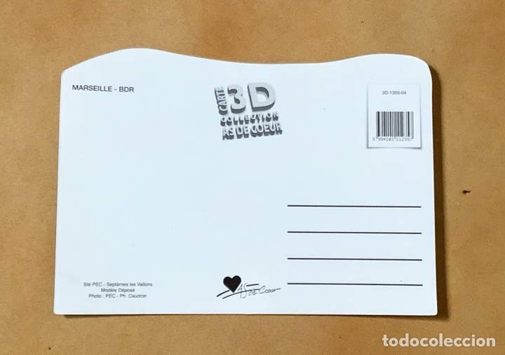 Postales: Postal 3D de Marsella de original forma - Foto 2