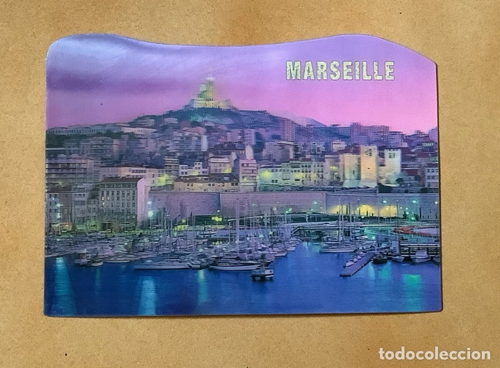 Postales: Postal 3D de Marsella de original forma - Foto 1