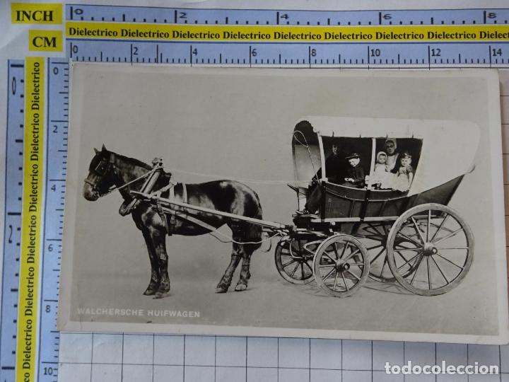 Postales: ANTIGUA POSTAL DE HOLANDA PAISES BAJOS. CARRETA COCHE CABALLOS FAMILIA. WALCHERSCHE HUIFWAGEN 2432