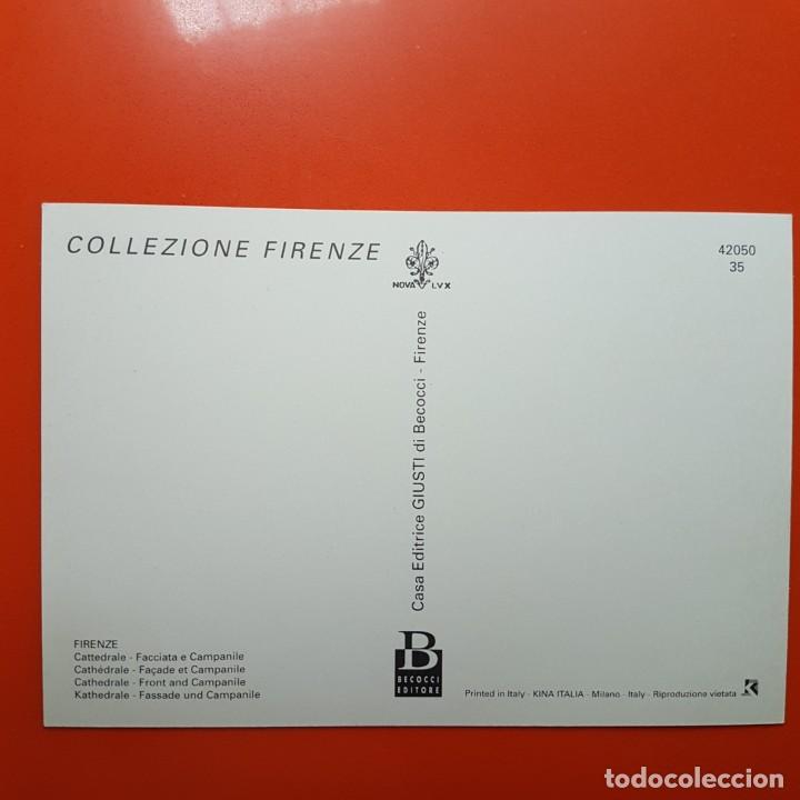 Postales: POSTAL DE FIRENZE CATTEDRALE - Foto 2