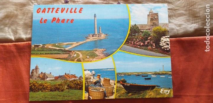 Postais: FRANCIA-V53-6-NO ESCRITA-GATTEVILLE