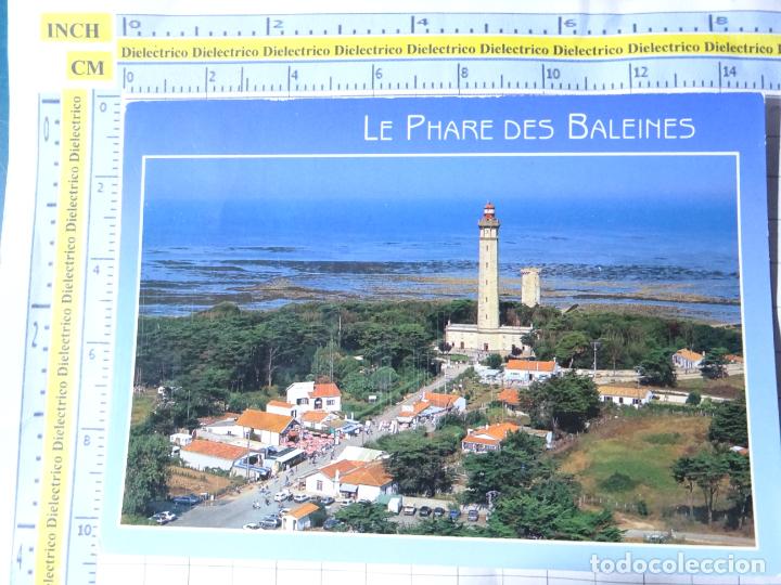 Cartoline: POSTAL DE FRANCIA. ISLA DE R&Eacute;. FARO LE PHARE DES BALEINES. 2392