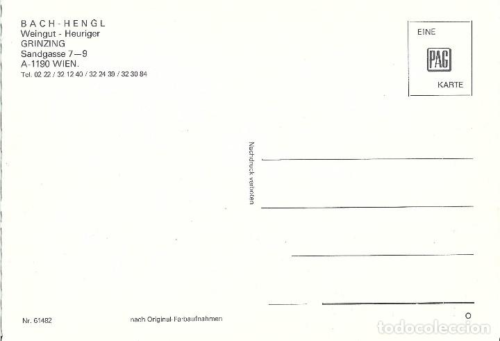 Postales: POSTAL BACH - HENGL VIENA - Foto 2