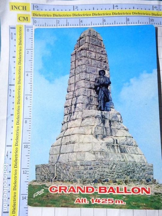 Cartes Postales: POSTAL MILITAR. FRANCIA. PRIMERA GUERRA MUNDIAL. LE GRAND BALLON MONUMENT DIABLES BLEUS. 2467