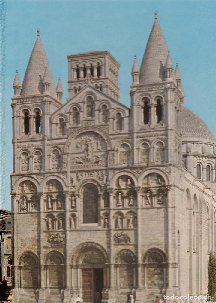 Cartoline: FRANCIA. ANGULEMA: CATEDRAL DE SAN PEDRO, FACHADA PRINCIPAL.