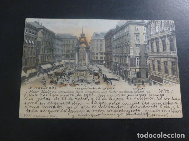 Postales: VIENA AUSTRIA MERCADO POSTAL - Foto 1