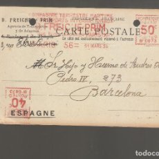 Postales: 1 POSTAL ANTIGUA FRANCIA 1936. Lote 264851914