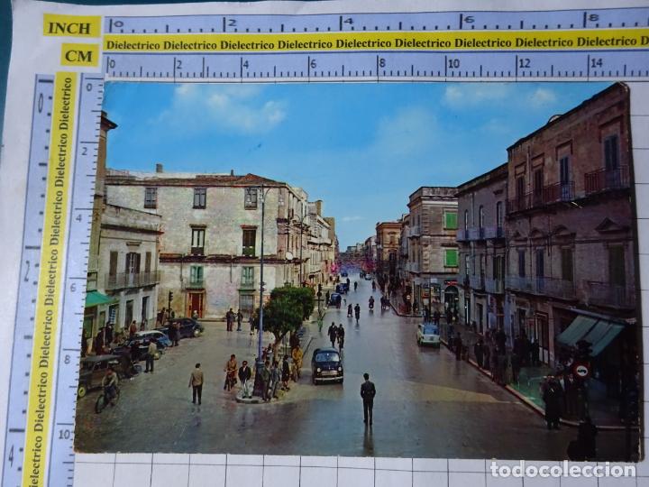 Postkarten: POSTAL DE ITALIA. MARSALA PIAZZA MATTEOTTI E VIA ROMA. 1066