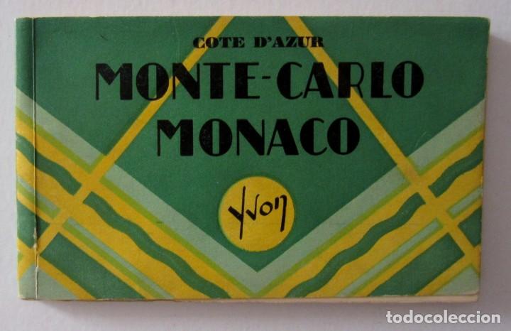 Postales: Monte Carlo Monaco Cote d&acute;Azur Francia Bloque 20 antiguas postales Ed d&acute;Art Yvon Paris 20s