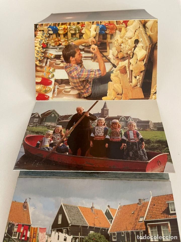 Postales: ACORDEON DE 9 POSTALES DE MARKEN - HOLANDA - Foto 2