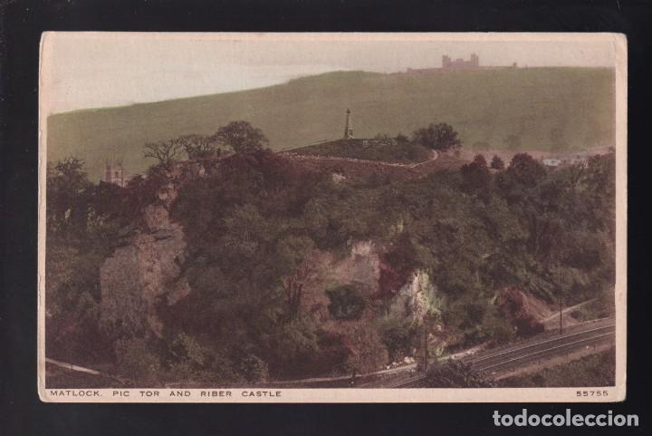 Postkarten: Reino Unido. Derbyshire. Matlock. *Pic Tor and Riber Castle* Nueva.