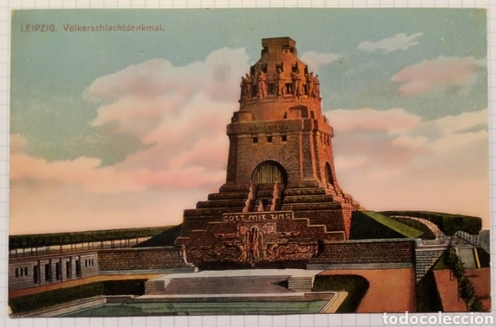 Postales: POSTAL LEIPZIG V&Ouml;LKERSCHLACHTDENKMAL - A&ntilde;os 1930