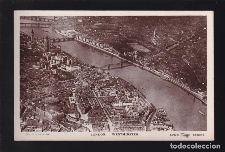 Postais: Reino Unido. London. *Westminster* Sir Alliott Verdon-Roe. Avro Series n&ordm; 2. Nueva.