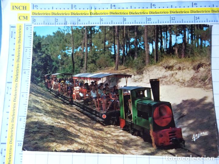 Postkarten: POSTAL DE FRANCIA. ISLA DE OLERON. PEQUE&Ntilde;O TREN TUR&Iacute;STICO FERROCARRIL. 1632