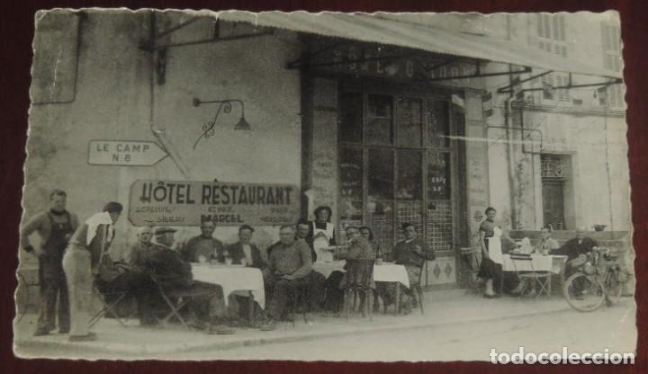 Postais: FOTO POSTAL DEL HOTEL RESTAURANTE GUIDON, SIGNES (FRANCIA), NO CIRCULADA, ED. A. TARDY.