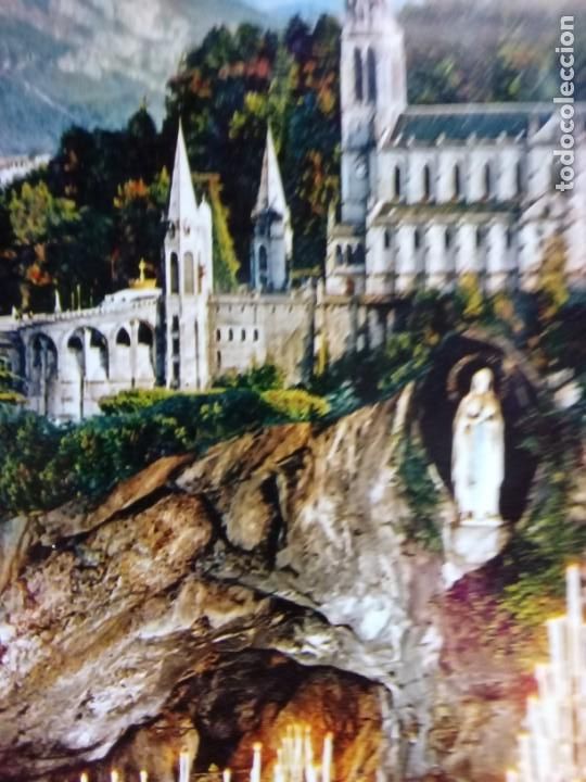 Postales: Lourdes.La Grotte et la Basilique. - Foto 2