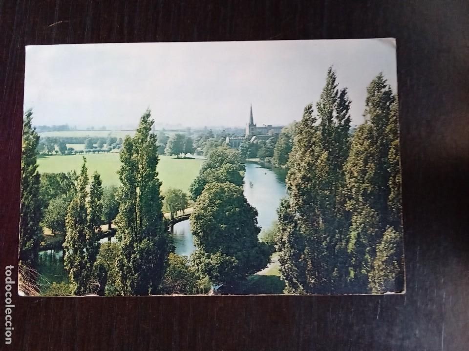 Postales: View from Shakespeare memorial theatre.