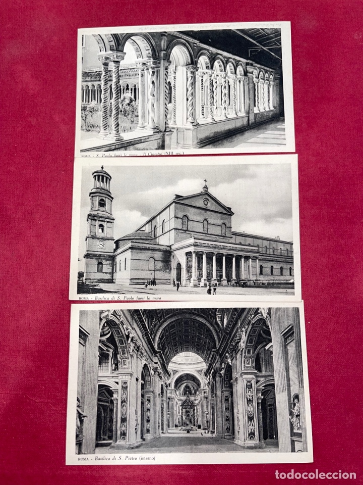 Postales: Lote de postales de Roma - Foto 3