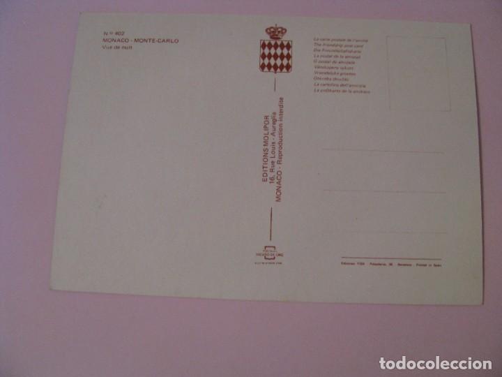 Postales: POSTAL DE MONACO. MONTE-CARLO. - Foto 2