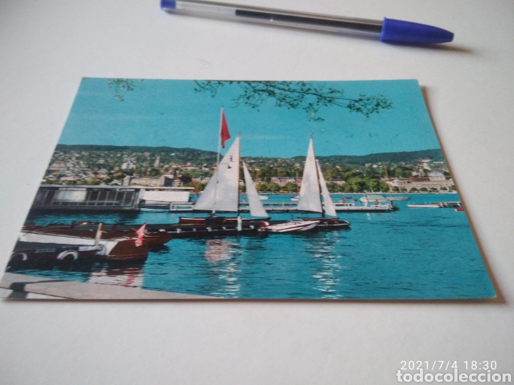 Postales: Postal Z&uuml;rich barcas - Foto 1