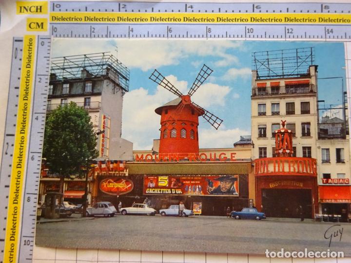 Postais: POSTAL DE FRANCIA. PARIS MOULIN ROUGE. CITROEN TIBUR&Oacute;N 2CV. 984
