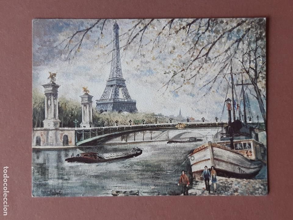 Postales: POSTAL EDITIONS DE MONTMARTRE. PARIS PAR ROBERT. LA TOUR EIFFEL. FRANCIA. 1978. CIRCULADA.
