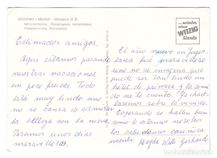 Postales: M&Uacute;NICH (ALEMANIA) // CIRCULADA - Foto 2