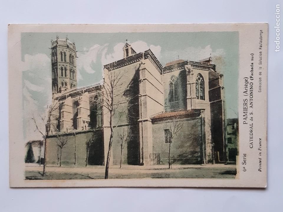 Postkarten: ANTIGUA POSTAL CATEDRALES FRANCIA PAMIERS SAN ANTONINO RV 341