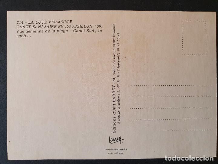 Postales: POSTAL CANET PLAGE (ORIGINAL SIN CIRCULAR) - Foto 2