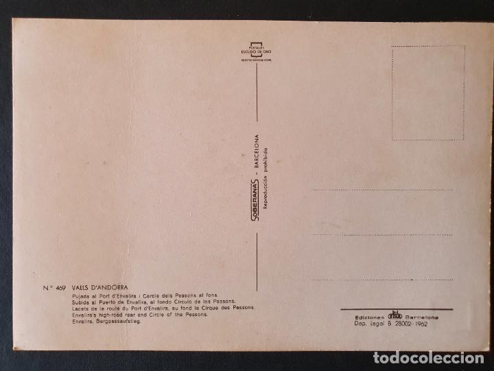 Postales: POSTAL ANDORRA (ORIGINAL SIN CIRCULAR) - Foto 2