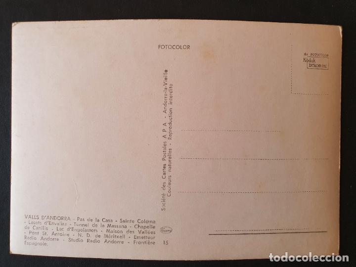 Postales: POSTAL ANDORRA (ORIGINAL SIN CIRCULAR) - Foto 2