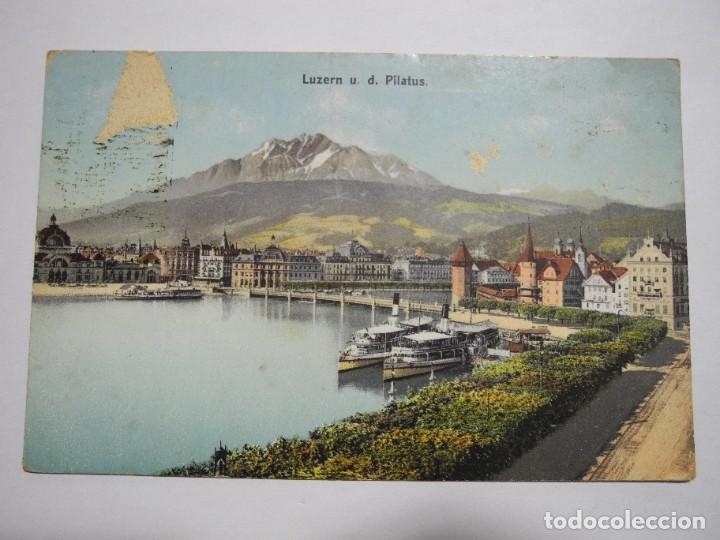 Postales: Luzern u. d. Pilatus. Sin circular - Foto 1