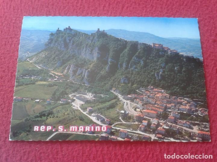 Postales: POSTAL POST CARD CARTOLINA POSTALE REPUBLICA REP. DI SAN MARINO PANORAMA A&Eacute;REO DEL MONTE TITANO VUE.