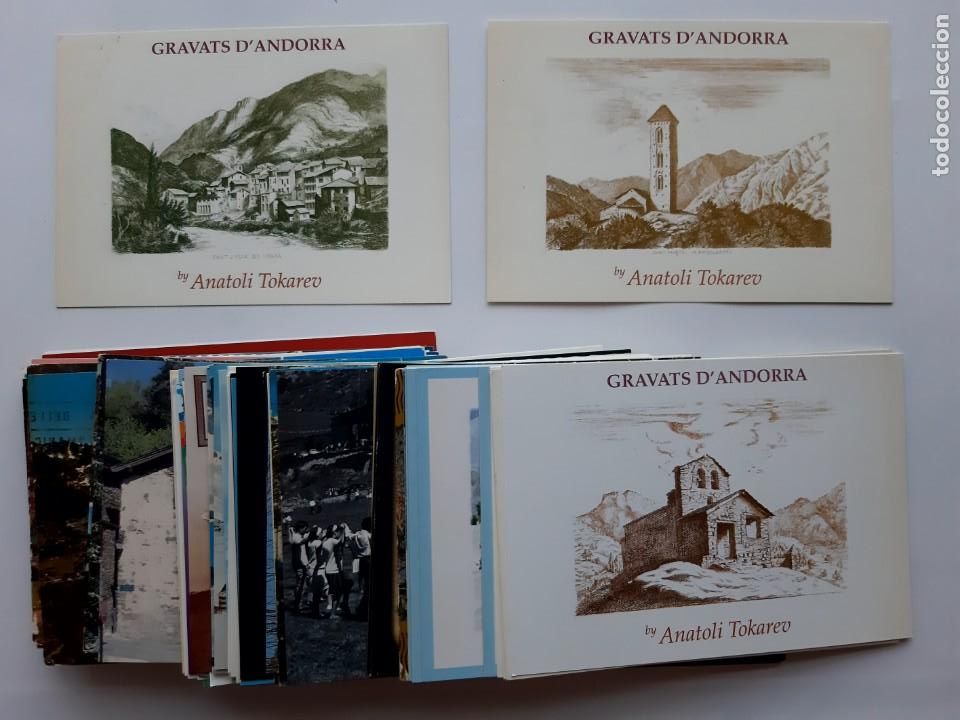 Postkarten: COLECCION 84 POSTALES ANDORRA GRAVATS D'ANDORRA MUSEU CASA RULL SARDANA CELEBRACION 8 SEP. 1948